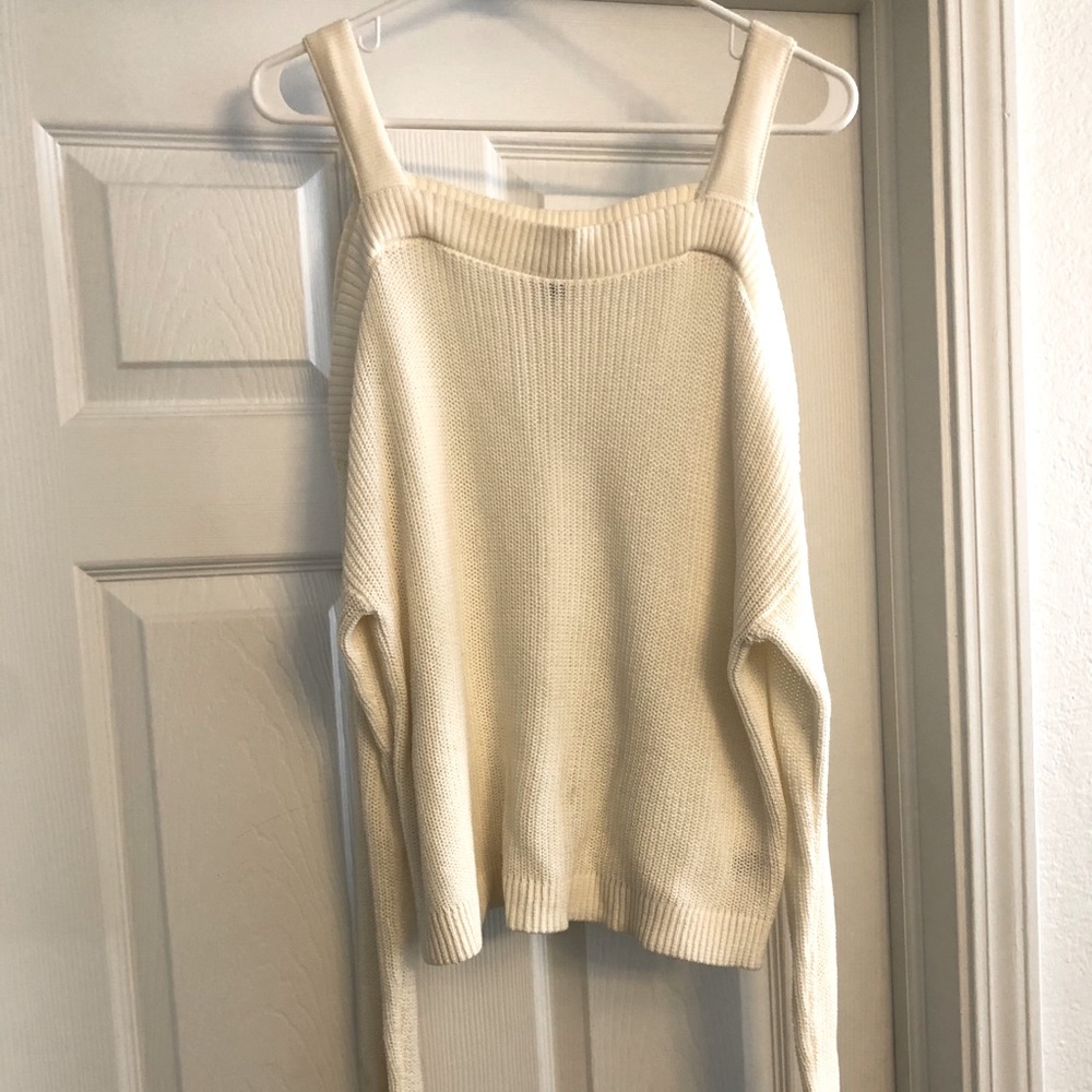 Off the shoulder sweater. Size medium